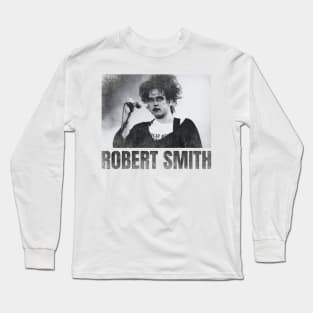 robert smith simple urban black n white Long Sleeve T-Shirt